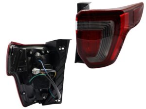 FCNF2501 CALAVERA DER C/ARNES C/LED CLARA C/BASE (ROJO/BLANCO/ROJO) EXPLORER 16-19