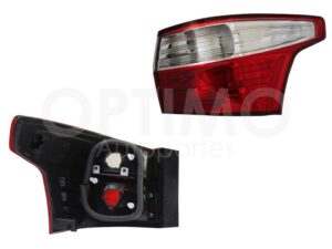 FCNK1001 CALAVERA DER EXT S/ARNES (ROJO/BLANCO) VISION 15-19