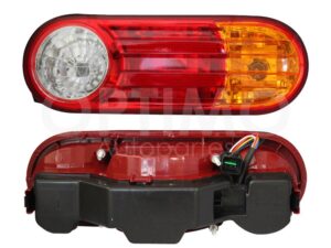 FCNK1411 CALAVERA DER C/ARNES (BLANCO/ROJO/AMBAR) H-100 06-10