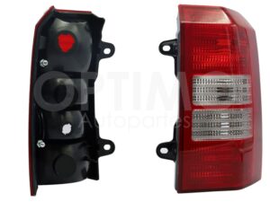 FCNK9903 CALAVERA DER S/ARNES 2FOCOS (ROJO/BLANCO/BLANCO) PATRIOT SPORT 07-17