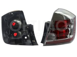 FCNN1401 CALAVERA DER S/ARNES CLARA FILO CROMO (BLANCO/ROJO/ROJO) SENTRA B-16 07-09