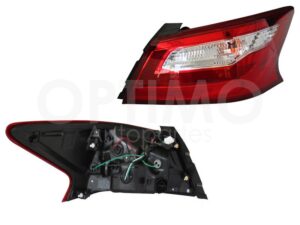 FCNN3241 CALAVERA DER EXT C/ARNES CLARA (ROJO/BLANCO) ALTIMA 17-18