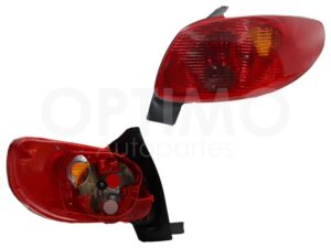 FCNP0101 CALAVERA DER S/ARNES C/BASE (TODO ROJO) PG-206 04-09