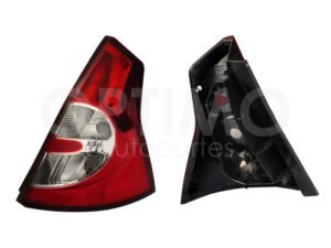 FCNR0601 CALAVERA DER S/ARNES CLARA (ROJO/BLANCO) SANDERO-STEPWAY 10-11