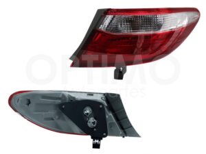 FCNT0131 CALAVERA DER EXT C/ARNES CLARA (ROJO/BLANCO) CAMRY 15-17