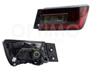 FCNT0331 CALAVERA DER EXT C/ARNES C/LED S/DRL OSCURA (ROJO/BLANCO/ROJO) YARIS SEDAN BASE 23-26