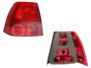 FCNV0142 CALAVERA IZQ S/ARNES (TODO ROJO) JETTA A4 99-03