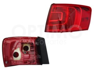 FCNV0193 CALAVERA DER EXT S/ARNES CLARA (TODO ROJO) JETTA A6 BICENTENARIO 10-14