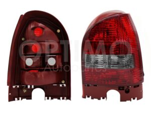 FCNV0203 CALAVERA DER S/ARNES OSCURA (ROJO/BLANCO HUMO) POINTER 3 PTAS 00-05