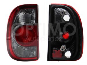 FCNV0224 CALAVERA IZQ S/ARNES OSCURA (BLANCO HUMO/ROJO) POINTER PICK-UP 06-09