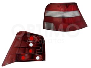 FCNV0333 CALAVERA DER S/ARNES CLARA (ROJO/BLANCO/BLANCO) GOLF A4 05-07