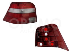 FCNV0334 CALAVERA IZQ S/ARNES CLARA (ROJO/BLANCO/BLANCO) GOLF A4 05-07