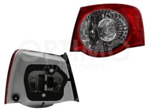 FCNV0411 CALAVERA DER EXT S/ARNES C/LED (ROJO/BLANCO/BLANCO) BORA GLI 06-10