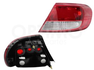 FCNV0601 CALAVERA DER S/ARNES CLARA 5PTAS (ROJO/BLANCO) GOL H-BACK 08-12
