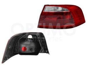 FCNV0611 CALAVERA DER EXT S/ARNES CLARA 4PTAS (BLANCO/ROJO) GOL SEDAN 13-19
