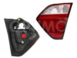 FCNV0613 CALAVERA DER INT S/ARNES CLARA 4PTAS (BLANCO/ROJO) GOL SEDAN 13-19