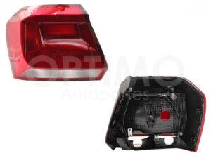 FCNV0654 CALAVERA IZQ S/ARNES CLARA 5PTAS (ROJO/BLANCO) GOL H-BACK 17-21