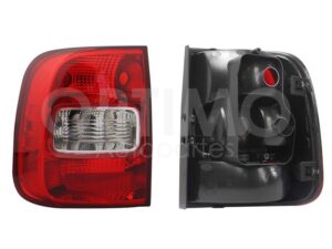 FCNV1002 CALAVERA IZQ S/ARNES CLARA (ROJO/BLANCO) SAVEIRO 10-16