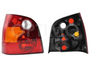 FCNV1412 CALAVERA IZQ S/ARNES 5PTAS (ROJO/BLANCO/AMBAR) POLO H-BACK 03-07