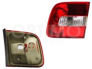 FCNV1423 CALAVERA DER INT S/ARNES 4PTAS (ROJO/BLANCO/ROJO) POLO SEDAN 03-07