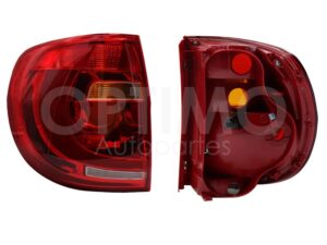 FCNV2002 CALAVERA IZQ S/ARNES CLARA (ROJO/BLANCO/AMBAR) CROSSFOX 10-15