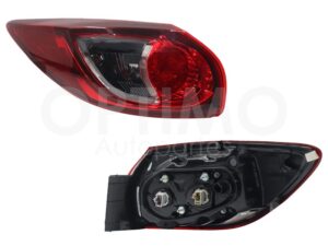 FCNZ0202 CALAVERA IZQ EXT S/ARNES C/SOQUET P/HALOGENO CLARA (BLANCO/ROJO) CX-5 13-17