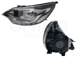 FFNA0102 FARO IZQ F/CROMADO S/MOTOR 4PTAS RIO SEDAN 16-17