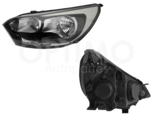 FFNA0104 FARO IZQ F/CROMADO S/MOTOR 5PTAS RIO H-BACK 16-17