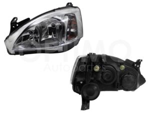 FFNC0222 FARO IZQ F/CROMADO CUARTO LISO (TORNADO 04-11) CORSA 03-08