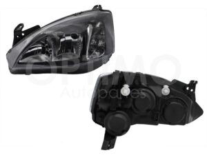 FFNC0224 FARO IZQ F/NEGRO CUARTO LISO (TORNADO 04-11) CORSA 03-08