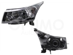 FFNC1002 FARO IZQ F/CROMADO FILO NEGRO C/VELA (FOCO H4) CRUZE 10-12