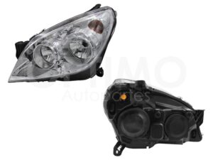 FFNC1422 FARO IZQ F/CROMADO S/MOTOR ASTRA H-BACK EUROPA 07-08