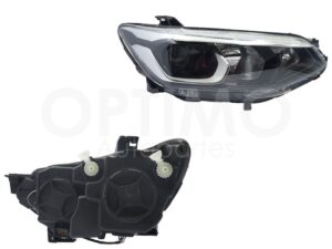 FFNC1901 FARO DER F/NEGRO C/LUPA FILO CROMO TRACKER LS/LT 21-25