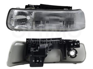 FFNC2642 FARO IZQ F/CROMADO C/BASE (SUBURBAN 00-03/SONORA 00-06) SILVERADO 99-02