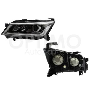 FFNC9932 FARO IZQ F/CROMADO C/LUPA S/DRL C/MOTOR (6PINES) (SEDAN/H-BACK) AVEO LS 24-26
