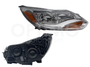 FFNF0111 FARO DER F/CROMADO C/MICA AMBAR (SEDAN/H-BACK) FOCUS 12-14