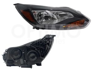 FFNF0113 FARO DER F/NEGRO C/MICA AMBAR (SEDAN/H-BACK) FOCUS 12-14