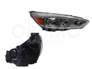 FFNF0121 FARO DER F/CROMADO S/DRL C/MICA AMBAR (SEDAN/H-BACK) FOCUS 15-18