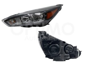 FFNF0124 FARO IZQ F/NEGRO S/DRL C/MICA AMBAR (SEDAN/H-BACK) FOCUS 15-18