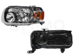 FFNF0502 FARO IZQ F/NEGRO C/MICA AMBAR ESCAPE 05-07