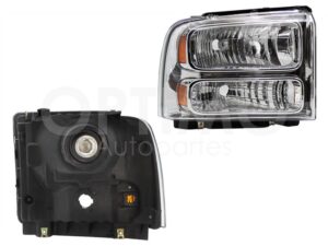 FFNF1701 FARO DER F/CROMADO C/MICA AMBAR (EXCURSION 05-07) F-350/F-450/F-550 SUPER DUTY 05-07