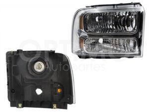 FFNF1703 FARO DER F/CROMADO C/MICA AMBAR (EXCURSION 05-07) F-350/F-450/F-550 SUPER DUTY 05-07