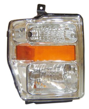 FFNF1711 FARO DER F/CROMADO C/MICA AMBAR F-350/F-450/F-550 SUPER DUTY 08-10
