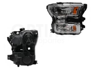 FFNF1831 FARO DER F/CROMADO C/MICA AMBAR F-150 15-17