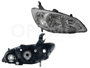 FFNH0201 FARO DER FONDO CROMADO 2-4PTAS CIVIC COUPE/SEDAN 04-05