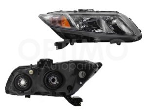 FFNH0231 FARO DER F/NEGRO C/MICA AMBAR (COUPE 2013 2PTAS) 4PTAS CIVIC SEDAN 13-15
