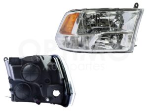 FFNK0301 FARO DER F/CROMADO C/MICA AMBAR DOBLE AS RAM 1500/2500 09-18