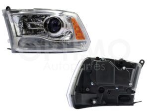 FFNK0304 FARO IZQ FONDO CROMADO C/LUPA RAM 2500 LARAMIE/BIGHORNE 16-19