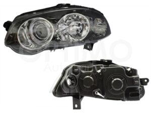 FFNK0604 FARO IZQ F/CROMADO C/LUPA C/BICELES NEGROS RAM 700 15-20