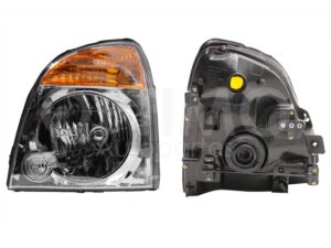 FFNK1412 FARO IZQ FONDO CROMADO C/CUARTO AMBAR H-100 06-10